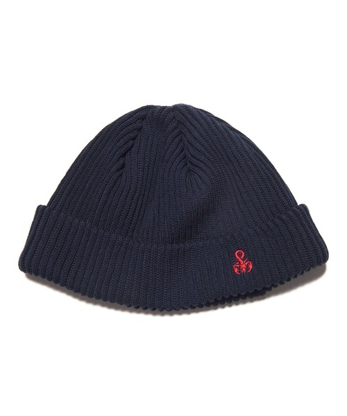 SOPHNET.（ソフネット）の「COOLMAX SCORPION BEANIE（ニットキャップ/ビーニー・メンズ・ブラウン/ライトグリーン/ブラック/ネイビー・FREE）」の4枚目の写真