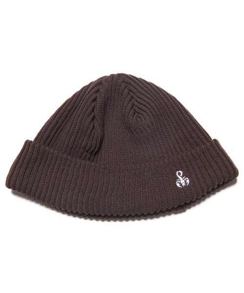 SOPHNET.（ソフネット）の「COOLMAX SCORPION BEANIE（ニットキャップ/ビーニー・メンズ・ブラウン/ライトグリーン/ブラック/ネイビー・FREE）」の3枚目の写真