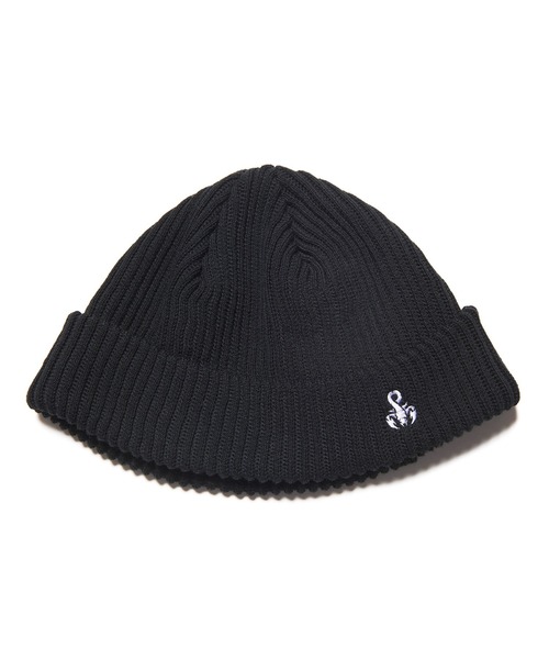 SOPHNET.（ソフネット）の「COOLMAX SCORPION BEANIE（ニットキャップ/ビーニー・メンズ・ブラウン/ライトグリーン/ブラック/ネイビー・FREE）」の2枚目の写真