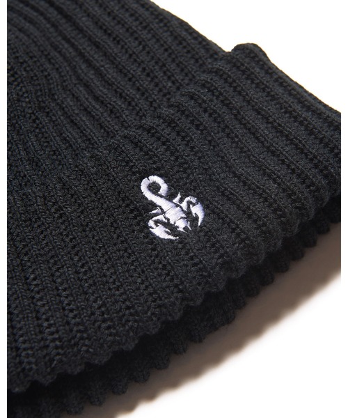 SOPHNET.（ソフネット）の「COOLMAX SCORPION BEANIE（ニットキャップ/ビーニー・メンズ・ブラウン/ライトグリーン/ブラック/ネイビー・FREE）」の9枚目の写真