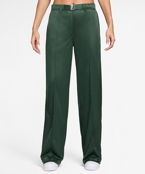 NIKE(ナイキ)の「NIKE WMNS NSW BELTED PINTUCK PANT / ナイキ ウィメンズ ルーズ ミッドライズ ベルト付き ピンタックパンツ【SP】(その他パンツ・レディース・グリーン/ブラック・S/L/M)」の8枚目の写真