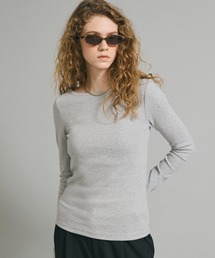 ボートネックロングTシャツ