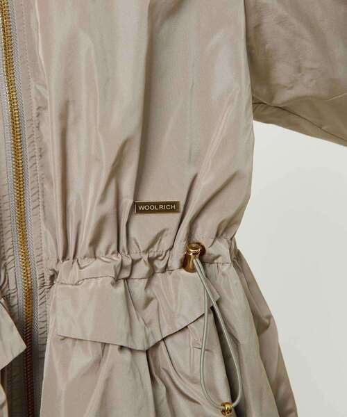 martinique（マルティニーク）の「【WOOLRICH /ウールリッチ】ELYS PARKA（ブルゾン・レディース・ブラック/グレイッシュベージュ・FREE）」の7枚目の写真