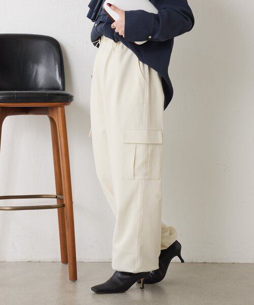 Jena espace merveilleux（ジェナ　エスパスメルヴェイユ）の「【ラフに、こなれる】パラシュートパンツ（その他パンツ・レディース・アイボリー/グレー/ベージュ・FREE）」の2枚目の写真