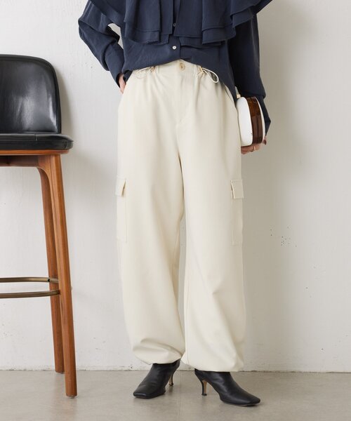 Jena espace merveilleux（ジェナ　エスパスメルヴェイユ）の「【ラフに、こなれる】パラシュートパンツ（その他パンツ・レディース・アイボリー/グレー/ベージュ・FREE）」の14枚目の写真
