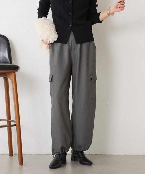 Jena espace merveilleux（ジェナ　エスパスメルヴェイユ）の「【ラフに、こなれる】パラシュートパンツ（その他パンツ・レディース・アイボリー/グレー/ベージュ・FREE）」の22枚目の写真