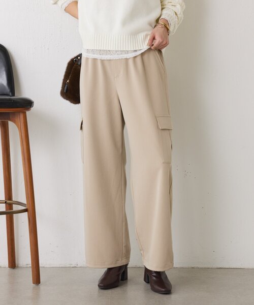 Jena espace merveilleux（ジェナ　エスパスメルヴェイユ）の「【ラフに、こなれる】パラシュートパンツ（その他パンツ・レディース・アイボリー/グレー/ベージュ・FREE）」の7枚目の写真