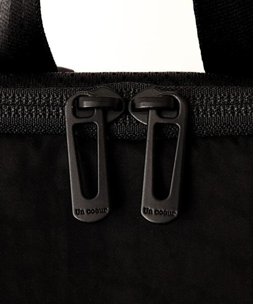 Un coeur（アンクール）の「【Un coeur/アンクール】別注バックパック TWILL 26SS（バックパック/リュック・メンズ・ブラック・FREE）」の5枚目の写真