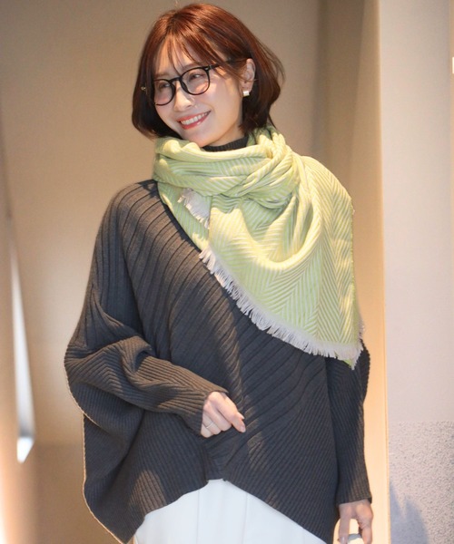 Ehre style(エーレスタイル)の「ゆるさが癖になる、ひとクセニット(ニット/セーター・レディース・ブラック/グレー/アイボリー・FREE)」の22枚目の写真