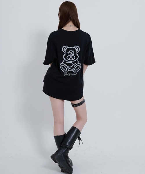 OY(オーワイ)の「『OY/オーワイ』DOLLY STONE TEE/ドリーストーンTシャツ(Tシャツ/カットソー・レディース・ブラック/ホワイト・L/M)」の18枚目の写真