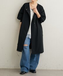 Omekashi | 袖リブライトトレンチコート(トレンチコート)
