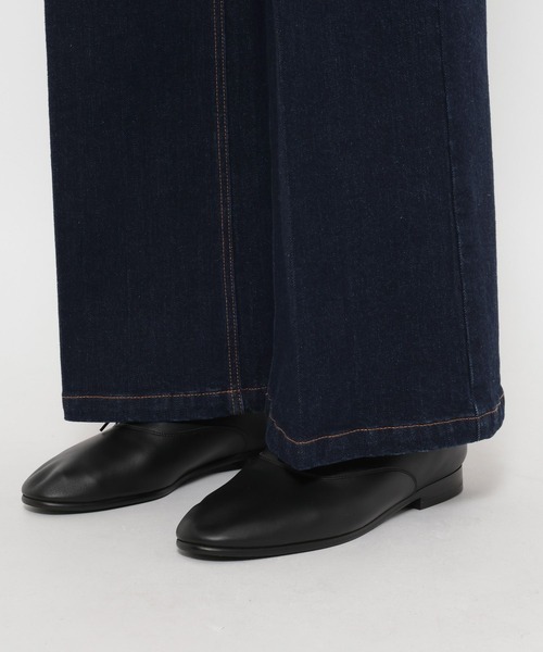 HARE（ハレ）の「【SET UP対応】ベルテッド2タックデニムパンツ(HARE)（デニムパンツ・メンズ・ネイビー/ブラック/ホワイト・MEDIUM/SMALL）」の17枚目の写真