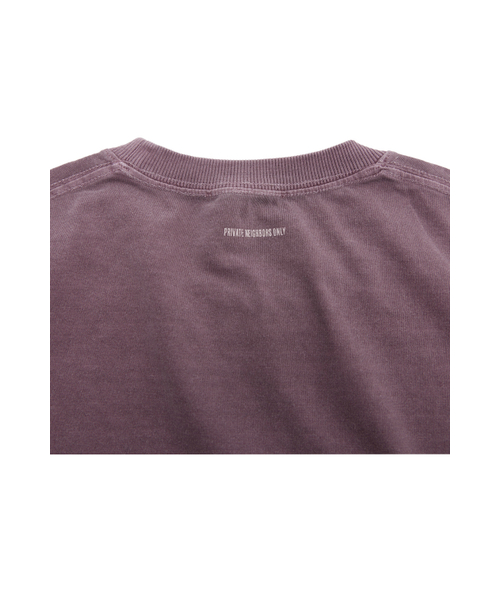 PRIVATE NEIGHBORS（プライベートネイバーズ）の「Fade Face Tee (Pigment Dyed) - Ash Purple（Tシャツ/カットソー・メンズ・その他・LARGE）」の6枚目の写真
