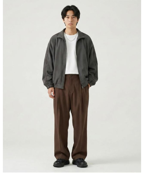 SEVENSELAH(セブンセラー)の「サイドアジャスター スラックス ブラウン(スラックス・メンズ・その他・SMALL/MEDIUM/LARGE/X-LARGE)」の1枚目の写真