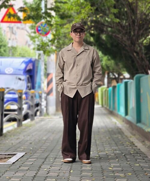 SEVENSELAH(セブンセラー)の「サイドアジャスター スラックス ブラウン(スラックス・メンズ・その他・SMALL/MEDIUM/LARGE/X-LARGE)」の10枚目の写真