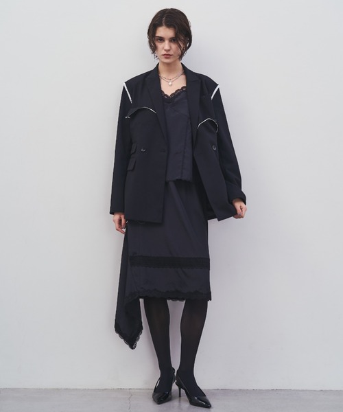 セール】OUTLINE TAILORED JACKET/アウトラインテーラードジャケット