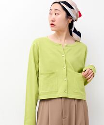 le.coeur blanc | 《WEB限定アイテム》メタルボタンコンパクトカーディガン(カーディガン/ボレロ)