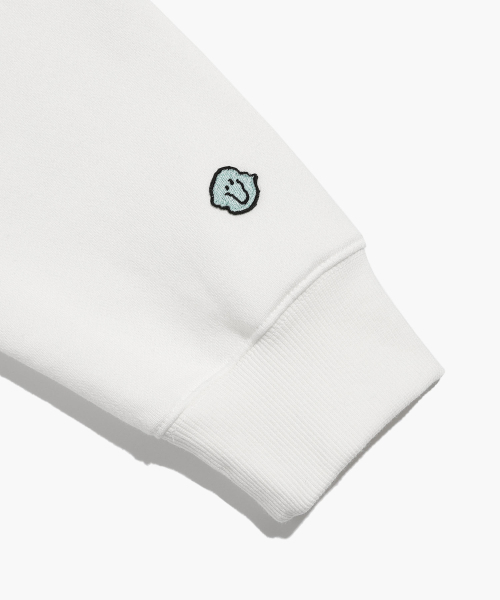 NICE GHOST CLUB(ナイスゴーストクラブ)の「NICE GHOST CITY SWEATSHIRTS_WHITE(NG2DSUM444A)(スウェット・レディース・その他・S/M/L)」の5枚目の写真