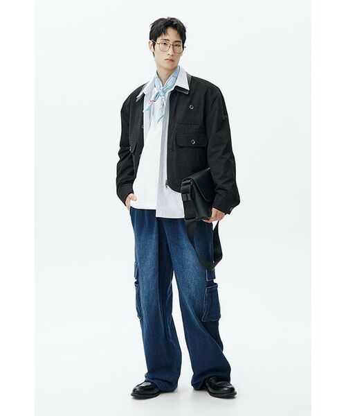 ALYSS（アリス）の「プレーンピグメントスウェットカーゴパンツ[ディープブルー]（スウェットパンツ・レディース・その他・MEDIUM/LARGE/X-LARGE/SMALL）」の6枚目の写真