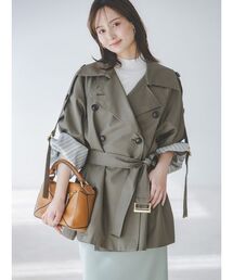 SNIDEL | ミドルトレンチコート(トレンチコート)