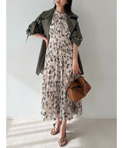 SNIDEL(スナイデル)の「ミドルトレンチコート(トレンチコート・レディース・カーキ/アイボリー・F)」の11枚目の写真