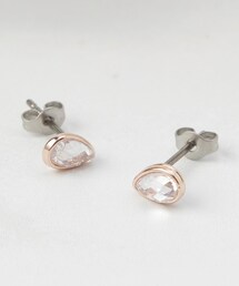 ドロップストーンピアス