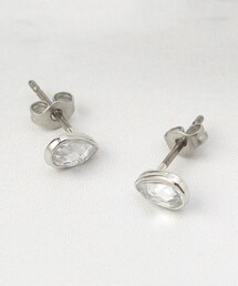 ドロップストーンピアス