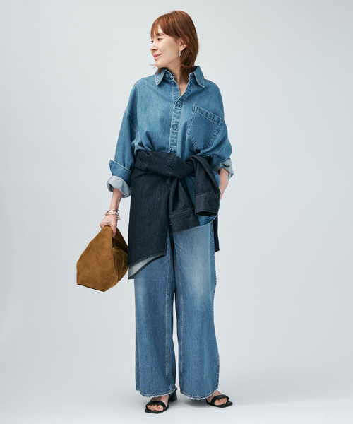 FRENZLAUER（フランツロアー）の「FRENZLAUER フランツロアー Panier Baguette SUEDE 別注（ハンドバッグ・レディース・ベージュ・FREE）」の2枚目の写真