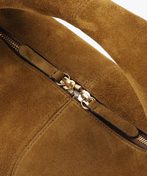 FRENZLAUER（フランツロアー）の「FRENZLAUER フランツロアー Panier Baguette SUEDE 別注（ハンドバッグ・レディース・ベージュ・FREE）」の11枚目の写真