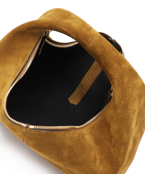 FRENZLAUER（フランツロアー）の「FRENZLAUER フランツロアー Panier Baguette SUEDE 別注（ハンドバッグ・レディース・ベージュ・FREE）」の14枚目の写真