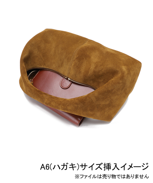 FRENZLAUER（フランツロアー）の「FRENZLAUER フランツロアー Panier Baguette SUEDE 別注（ハンドバッグ・レディース・ベージュ・FREE）」の16枚目の写真