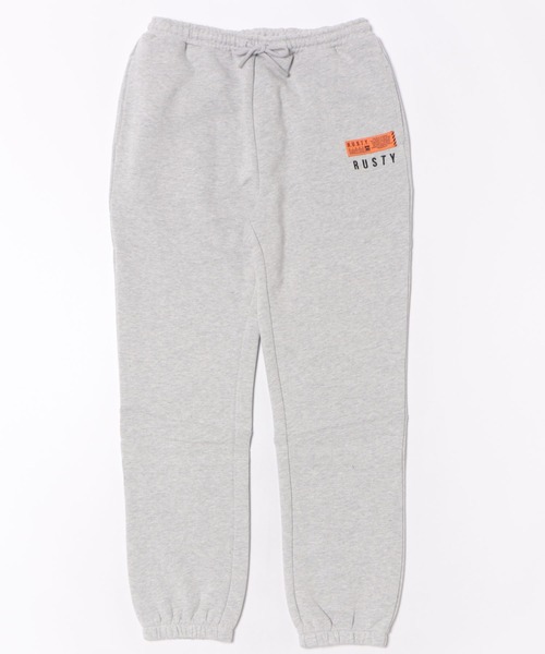 RUSTY（ラスティ）の「【RUSTY/ラスティー】レディースフリースロングパンツ　スウェットパンツ（スウェットパンツ・レディース・グレー・MEDIUM）」の2枚目の写真