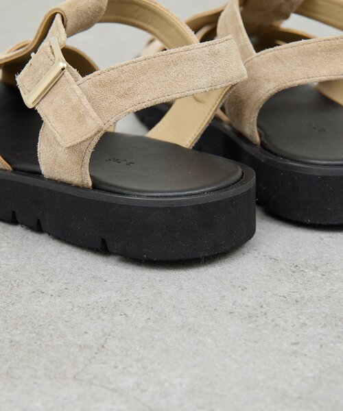 GALLARDAGALANTE（ガリャルダガランテ）の「【2.718】グルカサンダル（サンダル・レディース・ベージュ・36/38/37）」の8枚目の写真