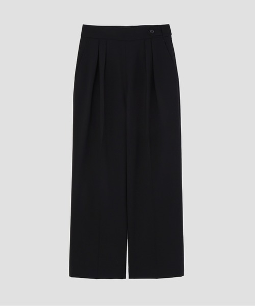 MARGARET HOWELL（マーガレットハウエル）の「FINE WOOL POPLIN（その他パンツ・レディース・ブラック・2/1）」の3枚目の写真