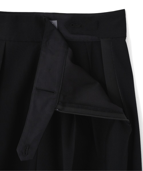 MARGARET HOWELL（マーガレットハウエル）の「FINE WOOL POPLIN（その他パンツ・レディース・ブラック・2/1）」の5枚目の写真
