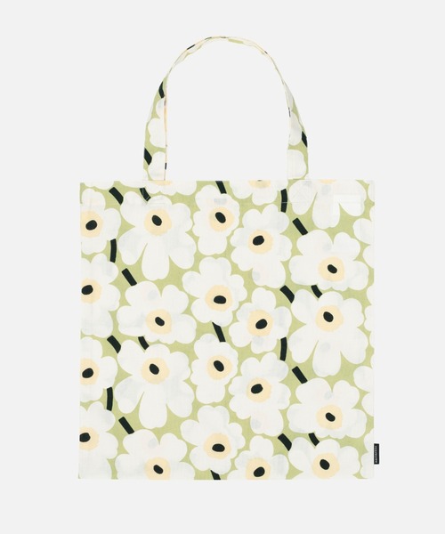 marimekko(マリメッコ)の「【ASIA EXCLUSIVE】Mini Unikko / tote bag 43x44(トートバッグ・レディース・ライトグリーン・FREE)」の1枚目の写真
