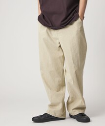 CITEN（シテン）の「＜CITEN＞ベルテッドウォッシュツイルパンツ（スラックス）」