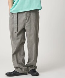 CITEN（シテン）の「＜CITEN＞ベルテッドウォッシュツイルパンツ（スラックス）」