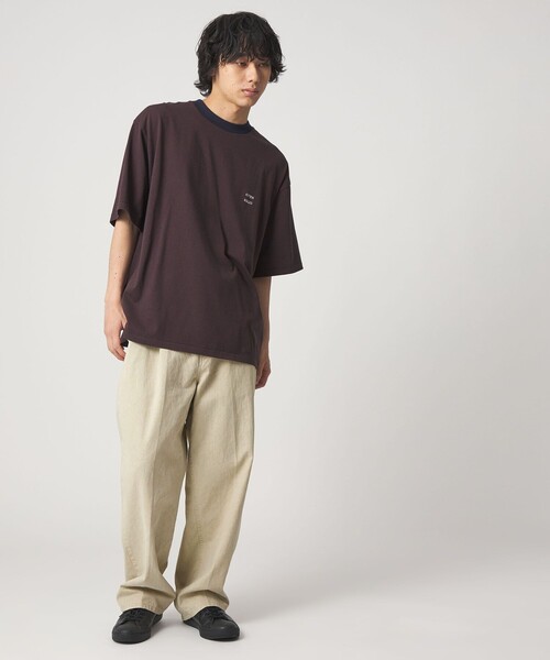 CITEN(シテン)の「<CITEN>ベルテッドウォッシュツイルパンツ(スラックス・メンズ・ダークグレー/ベージュ・L/M/S)」の15枚目の写真