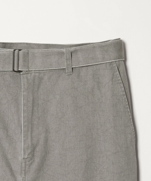 CITEN(シテン)の「<CITEN>ベルテッドウォッシュツイルパンツ(スラックス・メンズ・ダークグレー/ベージュ・L/M/S)」の21枚目の写真