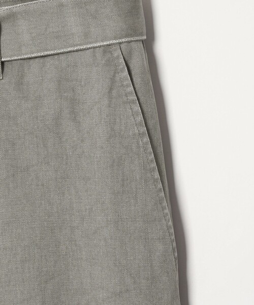 CITEN(シテン)の「<CITEN>ベルテッドウォッシュツイルパンツ(スラックス・メンズ・ダークグレー/ベージュ・L/M/S)」の22枚目の写真