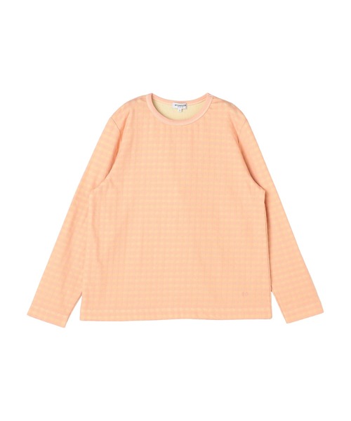 McGREGOR（マックレガー）の「ギンガムジャカードカットソー（Tシャツ/カットソー・レディース・ピンク系その他/ネイビー/サンドベージュ・M/L）」の14枚目の写真