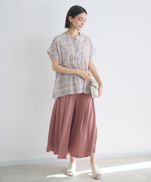 KATHARINE ROSS(キャサリンロス)の「【KATHARINE ROSS】アソートスカーフプリント半袖ブラウス(シャツ/ブラウス・レディース・イエロー/ピンク/グリーン・FREE)」の11枚目の写真