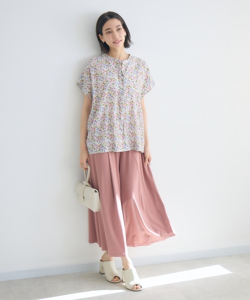 KATHARINE ROSS(キャサリンロス)の「【KATHARINE ROSS】アソートスカーフプリント半袖ブラウス(シャツ/ブラウス・レディース・イエロー/ピンク/グリーン・FREE)」の12枚目の写真