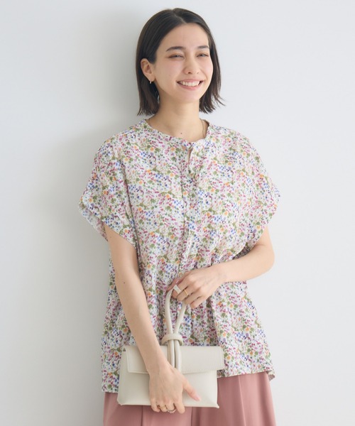 KATHARINE ROSS(キャサリンロス)の「【KATHARINE ROSS】アソートスカーフプリント半袖ブラウス(シャツ/ブラウス・レディース・イエロー/ピンク/グリーン・FREE)」の14枚目の写真