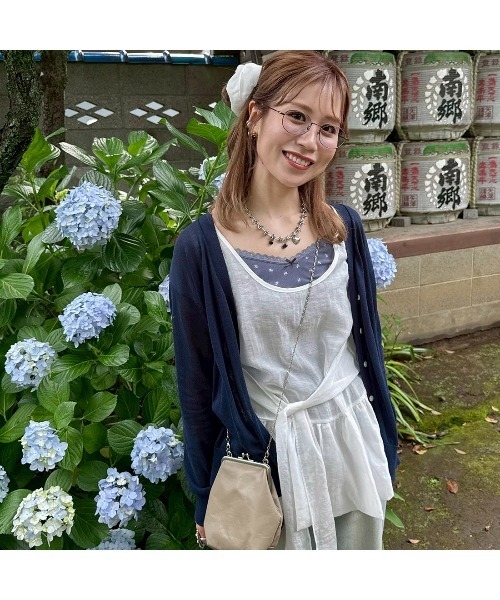 Flugge（フラッジー）の「シアービスチェ&シュシュset（ベスト・レディース・グレー/ホワイト・FREE）」の10枚目の写真