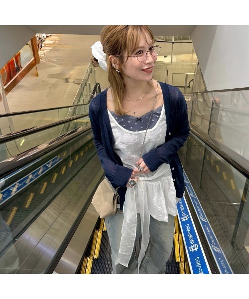 Flugge（フラッジー）の「シアービスチェ&シュシュset（ベスト・レディース・グレー/ホワイト・FREE）」の15枚目の写真