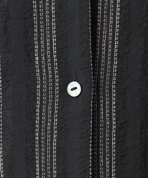 ATTISESSION（アティセッション）の「＜ATTISESSION＞コットン ギャザー 6分袖 シャツ（シャツ/ブラウス・レディース・ブラック/オフホワイト/その他3・FREE）」の5枚目の写真