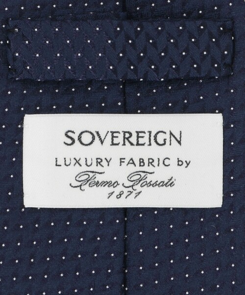 SOVEREIGN(ソブリン)の「<SOVEREIGN>エレガント ジャガード ネクタイ(ネクタイ・メンズ・ネイビー・FREE)」の5枚目の写真