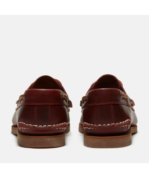 Timberland（ティンバーランド）の「シーダー ベイ エッセンシャル ボート シューズ レディース（モカシン/デッキシューズ・レディース・バーガンディー・23.0cm/22.5cm/24.0cm/23.5cm）」の4枚目の写真